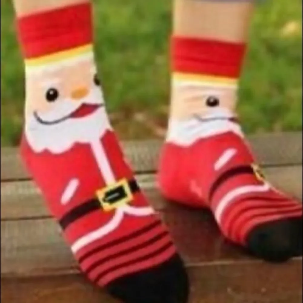 Holiday Christmas Character Socks 3 pair